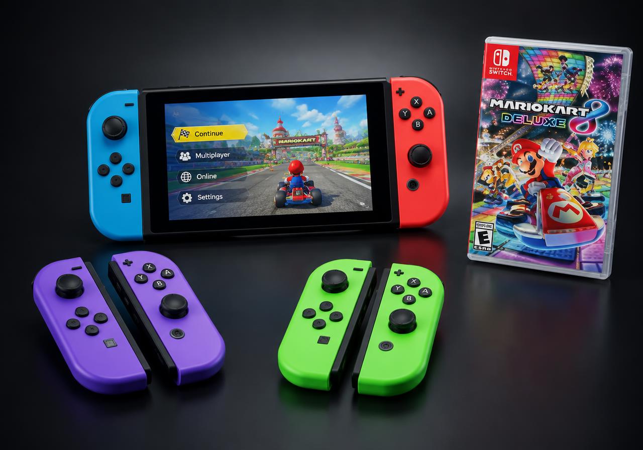 Nintendo Switch 2 Mario Kart bundle with extra Joy-Con